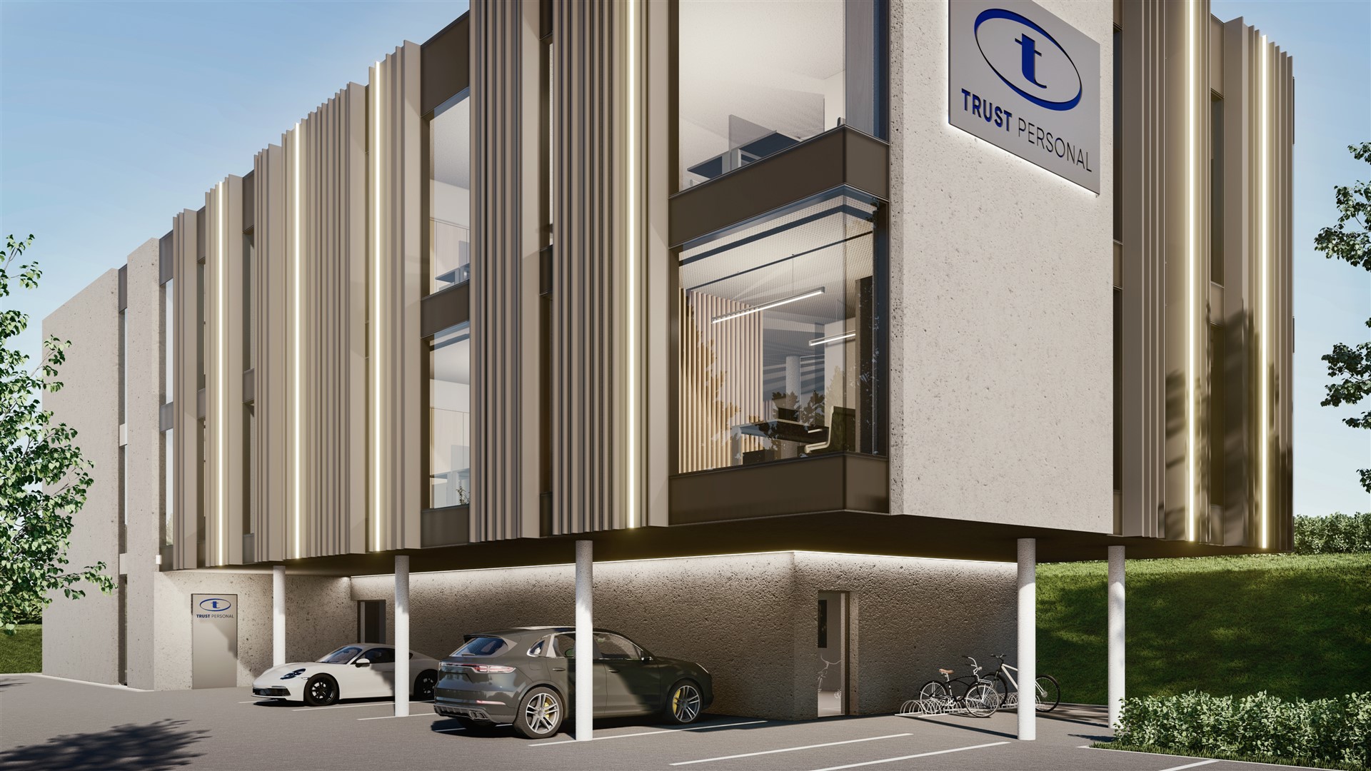 Bürogebäude – Trust Personal in Asten – Obermair Architekt